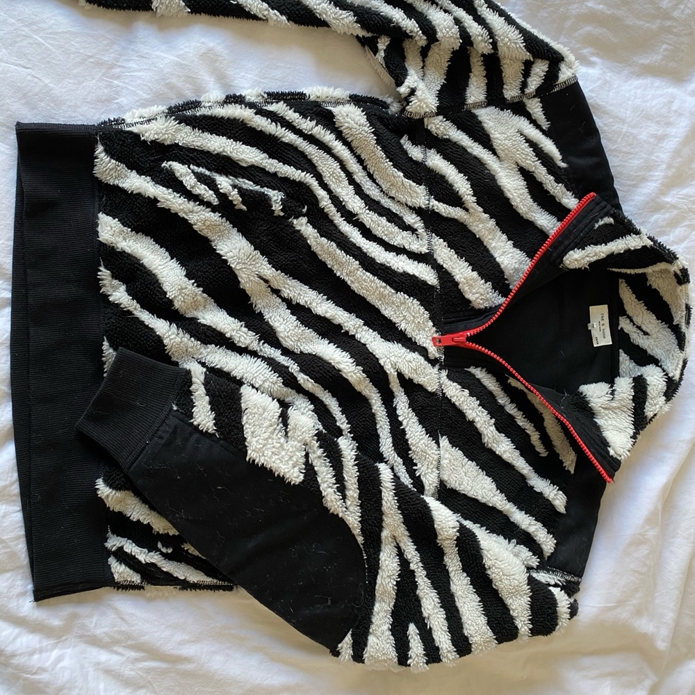 Rag & Bone Zebra Sherpa XS